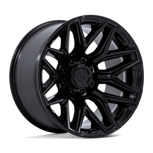 Fuel 1PC | FLUX | 20.0x9.00 | 8X165.1 | 1 | GLOSS BLACK – TCWcanada