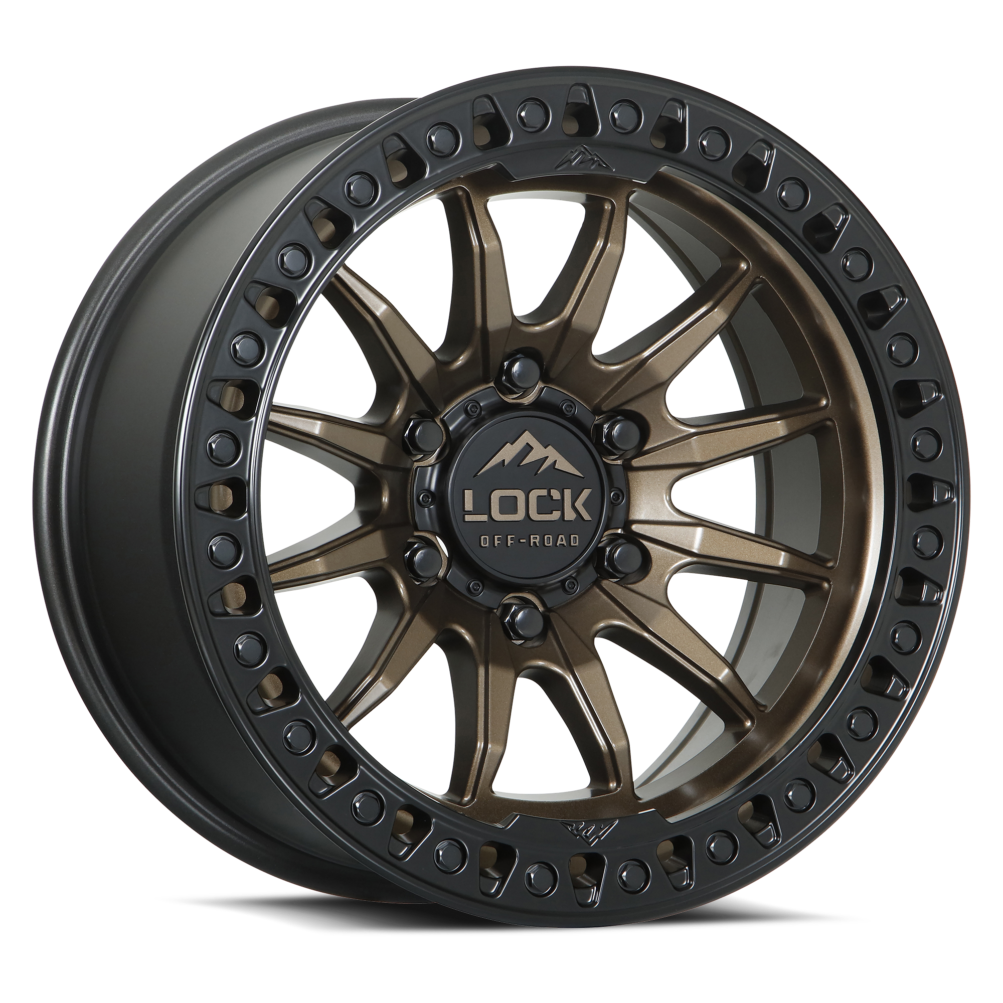TRAIL | 17X8.5 | 6X135 | +25 | MATTE BRONZE W MATTE BLACK RING