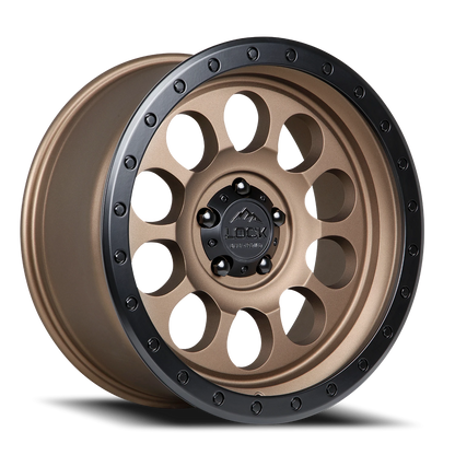 50CAL | 17X9 | 6X135 | +0 | MATTE DESERT BRONZE W MATTE BLACK RING | 50CAL-7963MRMBR