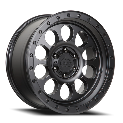 50CAL | 17X9 | 6X139.7 | +0 | MATTE BLACK W MATTE BLACK RING | 50CAL-7969MB