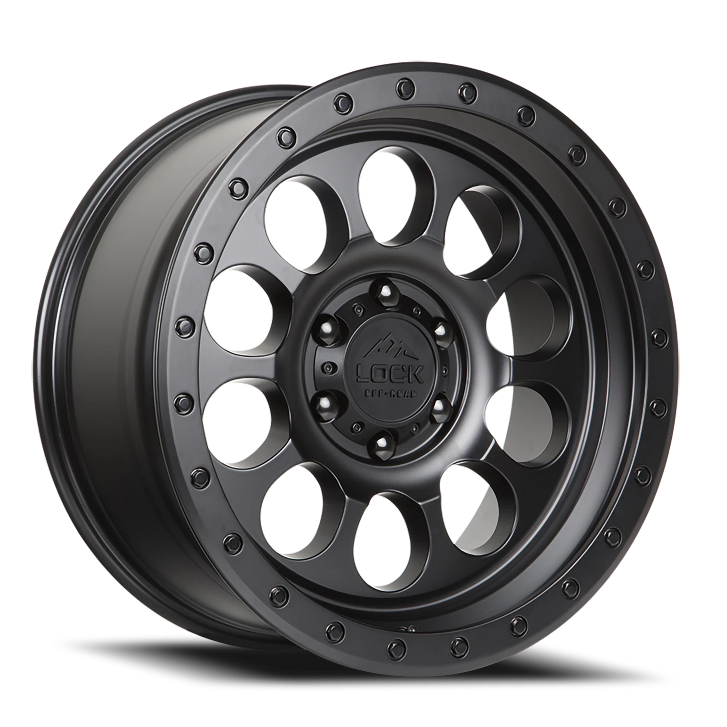 50CAL | 17X9 | 6X139.7 | -12 | MATTE BLACK W MATTE BLACK RING | 50CAL-7969MB12N
