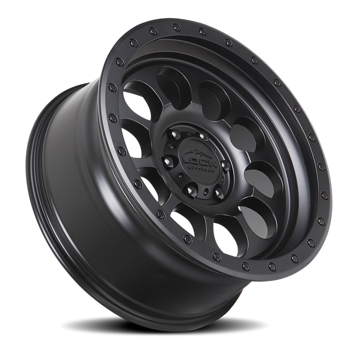 50CAL | 17X9 | 6X135 | -12 | MATTE BLACK W MATTE BLACK RING | 50CAL-7963MB12N - Image 2