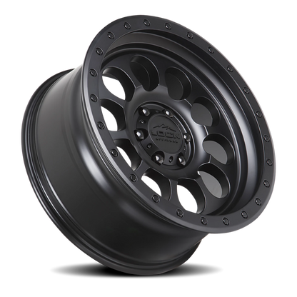 50CAL | 17X9 | 6X135 | -12 | MATTE BLACK W MATTE BLACK RING | 50CAL-7963MB12N - Image 2