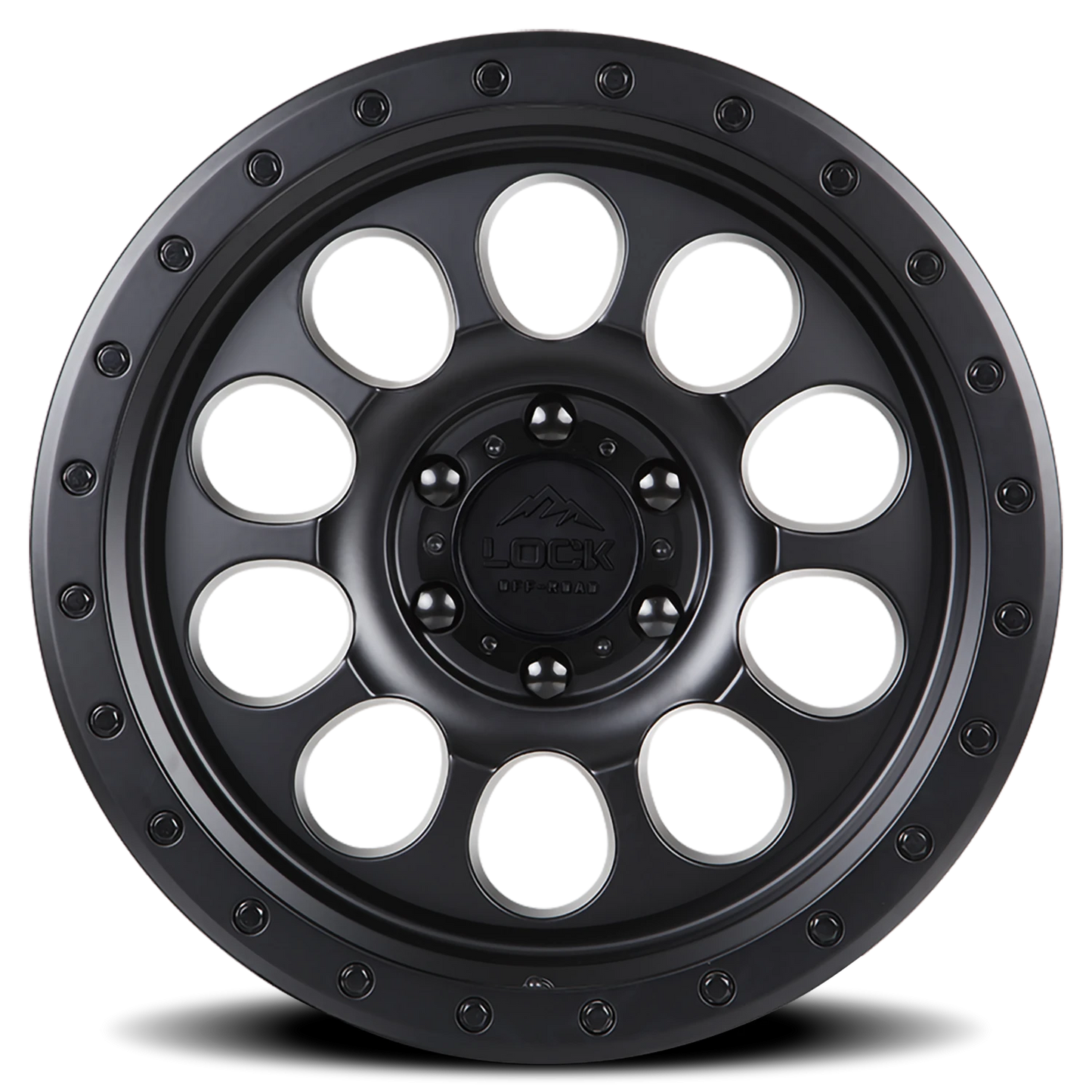 50CAL | 20X9 | 6X135 | +0 | MATTE BLACK W MATTE BLACK RING | 50CAL-2963MB - Image 3