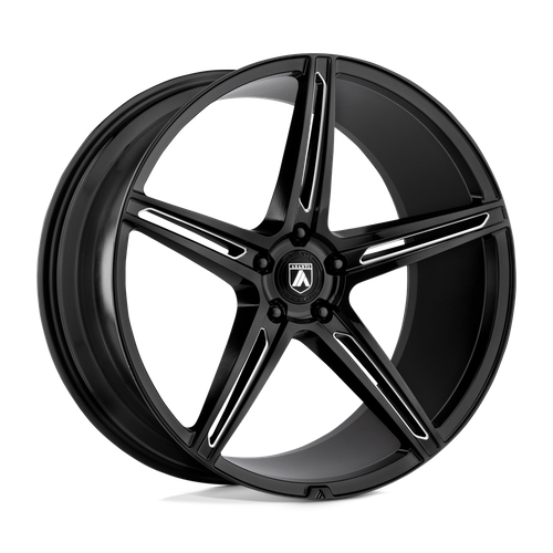 Asanti Black | ABL-22 ALPHA 5 | 20.0x9.00 | 5X112 | 35 | GLOSS BLACK MILLED