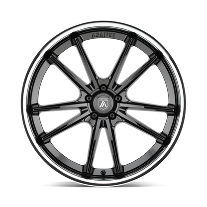 Asanti Black | ABL-23 SIGMA | 20.0x10.50 | 5X112 | 38 | GLOSS BLACK W/ CHROME LIP