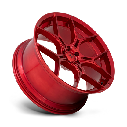 Asanti Black | ABL-37 MONARCH | 20.0x9.00 | 5X115 | 15 | CANDY RED