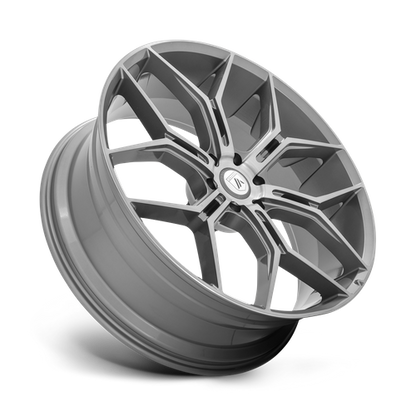 Asanti Black | ABL-38 MONARCH TRUCK | 22.0x9.50 | 6X135 | 38 | TITANIUM BRUSHED