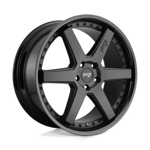 Niche 1PC | M192 ALTAIR | 18.0x8.50 | 5X112 | 42 | GLOSS BLACK MATTE BLACK