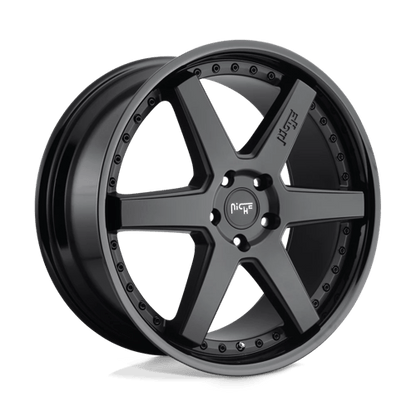 Niche 1PC | M192 ALTAIR | 22.0x10.00 | 6X135 | 30 | GLOSS BLACK MATTE BLACK