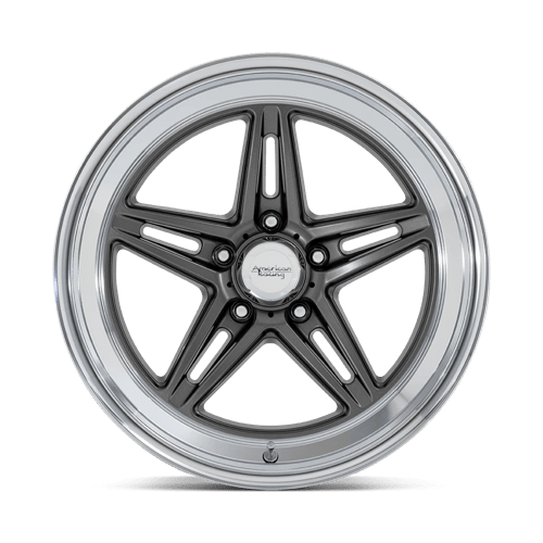 American Racing Vintage | VN514 GROOVE | 20.0x10.00 | 5X120.65 | 6 | ANTHRACITE W/ DIAMOND CUT LIP