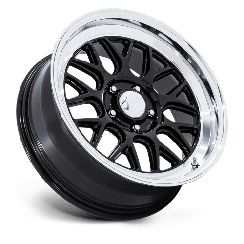 American Racing Vintage | VN516 G-FORCE | 17.0x7.00 | 5X120.65 | 0 | GLOSS BLACK W/ DC-LIP
