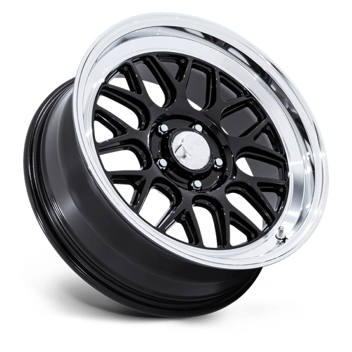 American Racing Vintage | VN516 G-FORCE | 18.0x7.00 | 5X120.65 | 0 | GLOSS BLACK W/ DC-LIP