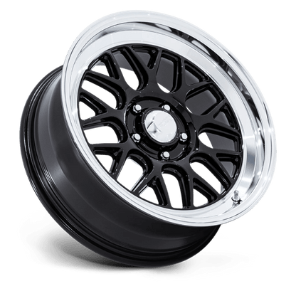 American Racing Vintage | VN516 G-FORCE | 18.0x9.00 | 5X120.65 | 6 | GLOSS BLACK W/ DC-LIP