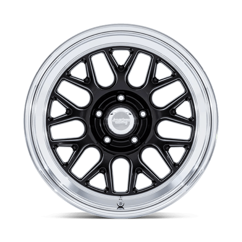 American Racing Vintage | VN516 G-FORCE | 18.0x8.00 | 5X120.65 | 0 | GLOSS BLACK W/ DC-LIP