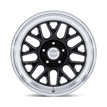 American Racing Vintage | VN516 G-FORCE | 18.0x8.00 | 5X120.65 | 0 | GLOSS BLACK W/ DC-LIP