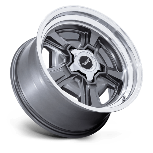 American Racing Vintage | VN517 MARAUDER | 18.0x8.00 | 5X139.7 | 0 | ANTHRACITE W/ DIAMOND CUT LIP