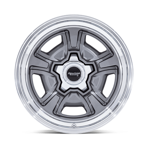 American Racing Vintage | VN517 MARAUDER | 18.0x8.00 | 5X127 | 0 | ANTHRACITE W/ DIAMOND CUT LIP