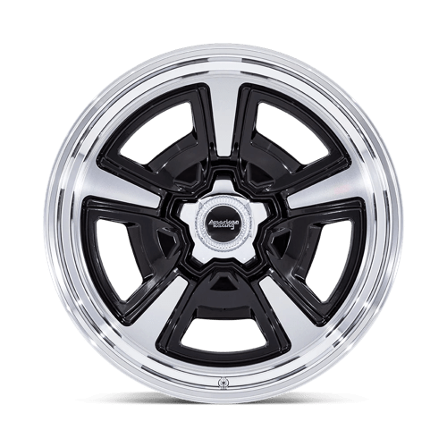 American Racing Vintage | VN517 MARAUDER | 22.0x10.00 | 5X127 | 6 | GLOSS BLACK MCH W/ DIA-CUT LIP