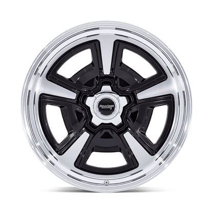 American Racing Vintage | VN517 MARAUDER | 20.0x10.00 | 5X139.7 | 6 | GLOSS BLACK MCH W/ DIA-CUT LIP