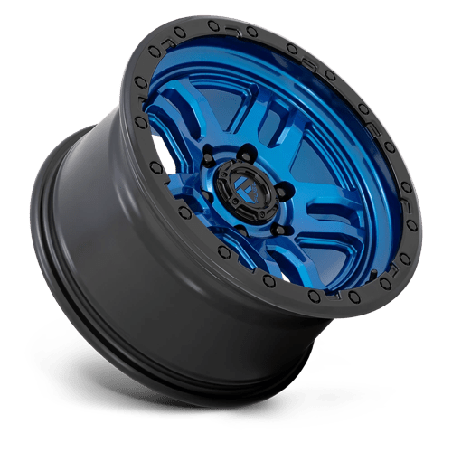 Fuel 1PC | D790 AMMO | 17.0x9.00 | 6X139.7 | -12 | BLUE W/ BLACK LIP