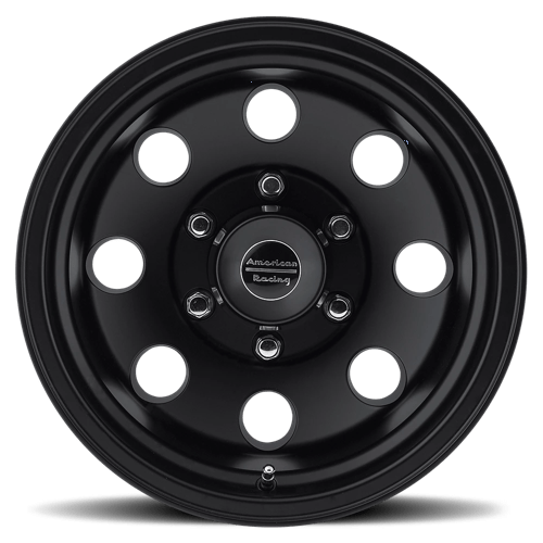 American Racing | AR172 BAJA | 16.0x8.00 | 5X139.7 | 0 | SATIN BLACK