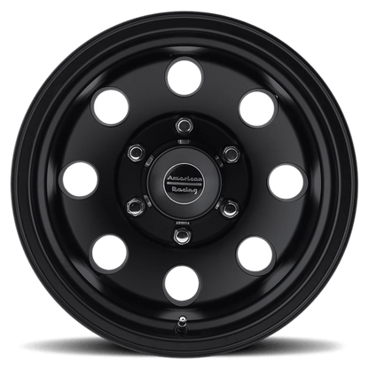 American Racing | AR172 BAJA | 16.0x10.00 | 8X165.1 | -25 | SATIN BLACK