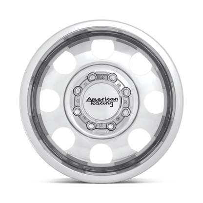 American Racing | AR204 BAJA DUALLY | 17.0x6.00 | 8X165.1 | -134 | POLISHED