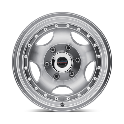 American Racing | AR23 | 16.0x8.00 | 8X170 | 0 | MACHINED W/ CLEAR COAT