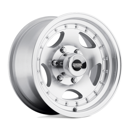 American Racing | AR23 | 16.0x8.00 | 6X139.7 | 0 | MACHINED W/ CLEAR COAT