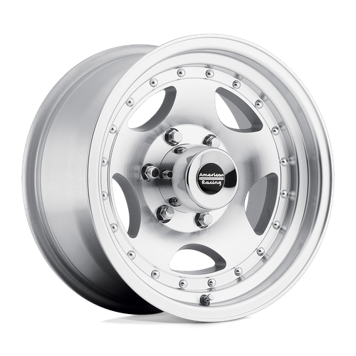 American Racing | AR23 | 16.0x8.00 | 8X170 | 0 | MACHINED W/ CLEAR COAT