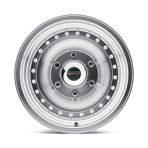American Racing | AR61 OUTLAW I | 15.0x10.00 | 6X139.7 | -38 | MACHINED W/ CLEAR COAT