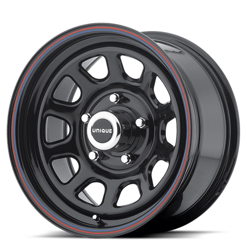 American Racing | AR767 | 16.0x8.00 | 6X139.7 | 12 | GLOSS BLACK W/ STRIPES