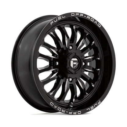 Fuel UTV | D821 ARC UTV | 18.0x7.00 | 4X137 | 13 | GLOSS BLACK MILLED