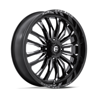 Fuel UTV | D821 ARC UTV | 24.0x7.00 | 4X137 | 13 | GLOSS BLACK MILLED