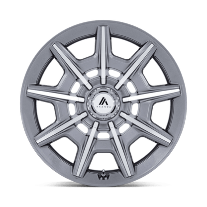 Asanti Black | AB041 ESQUIRE | 20.0x9.00 | 5X115/5X120 | 15 | GLOSS ANTHRACITE BRIGHT MACH