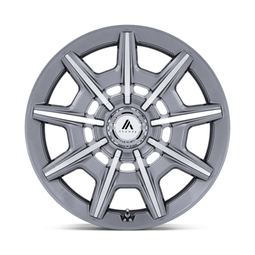 Asanti Black | AB041 ESQUIRE | 22.0x10.50 | 5X115/5X120 | 18 | GLOSS ANTHRACITE BRIGHT MACH