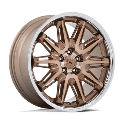 Asanti Black | AB047 IMPERATOR | 20.0x9.00 | 5X112 | 27 | BRONZE MACHINED W/ SS LIP