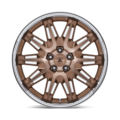 Asanti Black | AB047 IMPERATOR | 20.0x9.00 | 5X120 | 27 | BRONZE MACHINED W/ SS LIP
