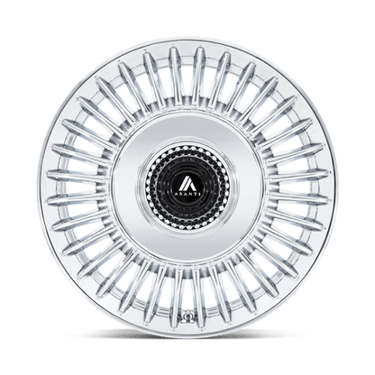 Asanti Black | AB040 TIARA | 22.0x10.50 | 5X115/5X120 | 18 | CHROME