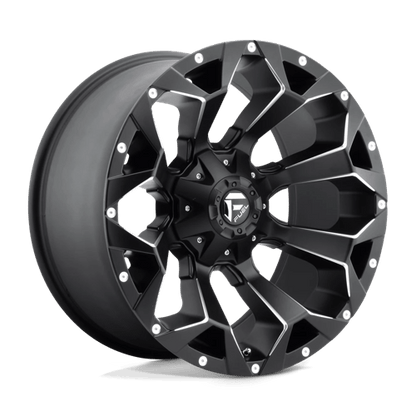 Fuel 1PC | D546 ASSAULT | 17.0x9.00 | 8X165.1 | 1 | MATTE BLACK MILLED