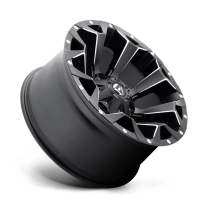 Fuel 1PC | D546 ASSAULT | 17.0x8.50 | 6X120 | 14 | MATTE BLACK MILLED