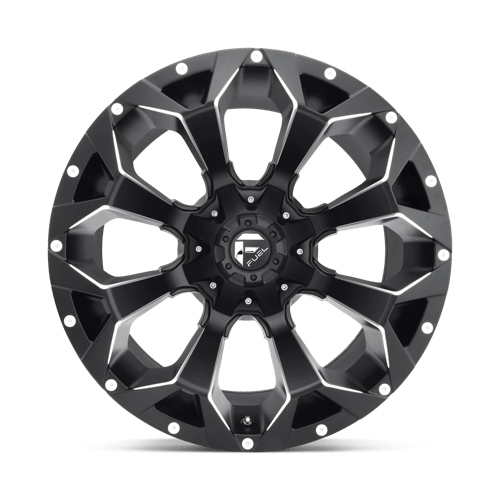 Fuel 1PC | D546 ASSAULT | 20.0x9.00 | 5X139.7/5X150 | 1 | MATTE BLACK MILLED