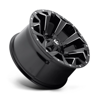 Fuel 1PC | D576 ASSAULT | 20.0x9.00 | 8X170 | 20 | GLOSS BLACK MILLED