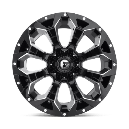 Fuel 1PC | D576 ASSAULT | 20.0x9.00 | 5X114.3/5X127 | 1 | GLOSS BLACK MILLED