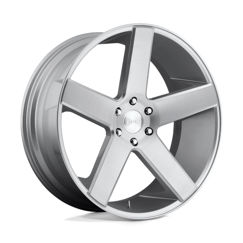 DUB 1PC | S218 BALLER | 22.0x9.50 | 6X135 | 30 | GLOSS SILVER BRUSHED