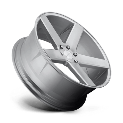 DUB 1PC | S218 BALLER | 22.0x9.50 | 6X135 | 30 | GLOSS SILVER BRUSHED