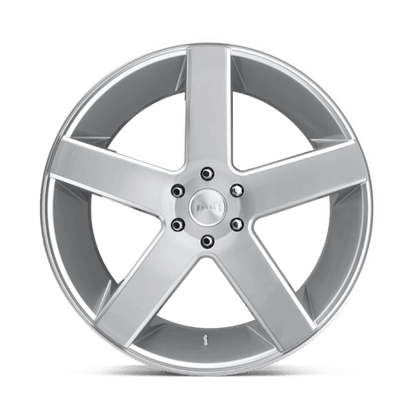 DUB 1PC | S218 BALLER | 22.0x9.50 | 6X135 | 30 | GLOSS SILVER BRUSHED