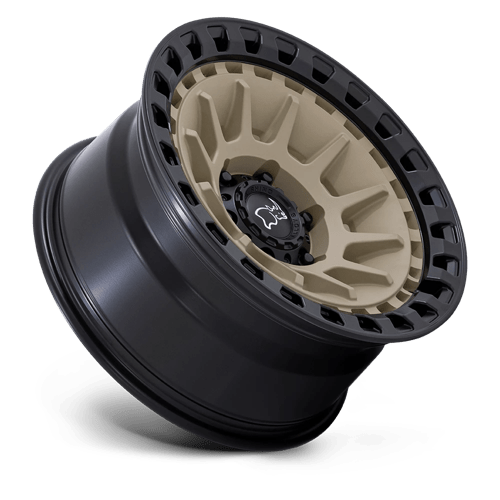 Black Rhino Hard Alloys | BARRAGE | 17.0x8.50 | 5X127 | -10 | DESERT SAND ON MATTE BLACK