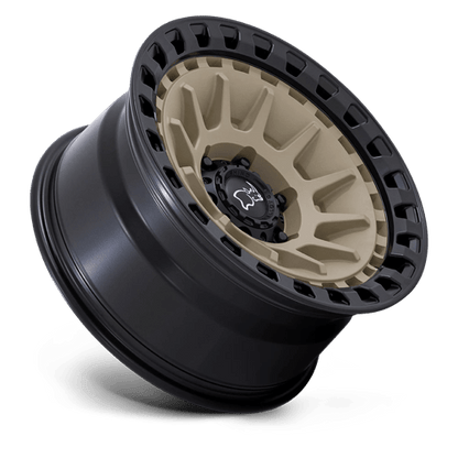 Black Rhino Hard Alloys | BARRAGE | 17.0x8.50 | 6X135 | -10 | DESERT SAND ON MATTE BLACK